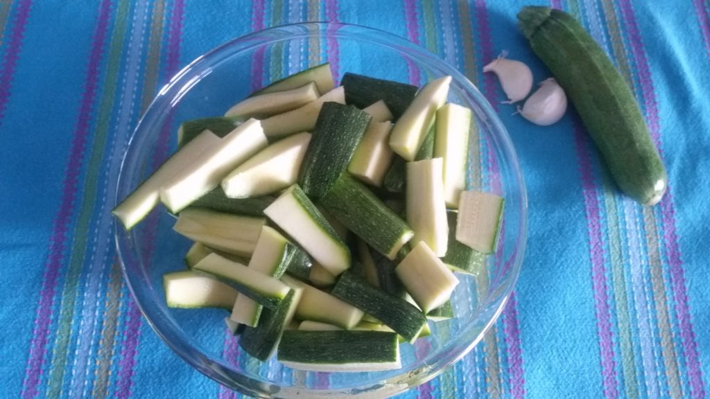 Zucchine in conserva sott'olio