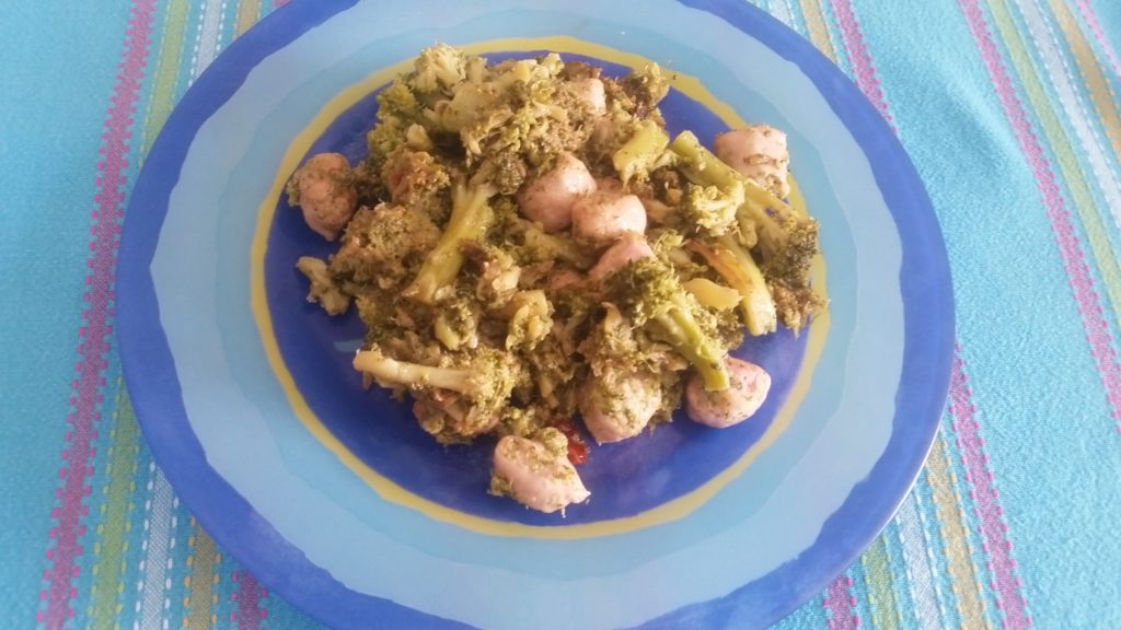 Broccoletti e salsiccia