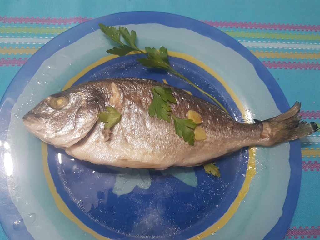 Orata al cartoccio