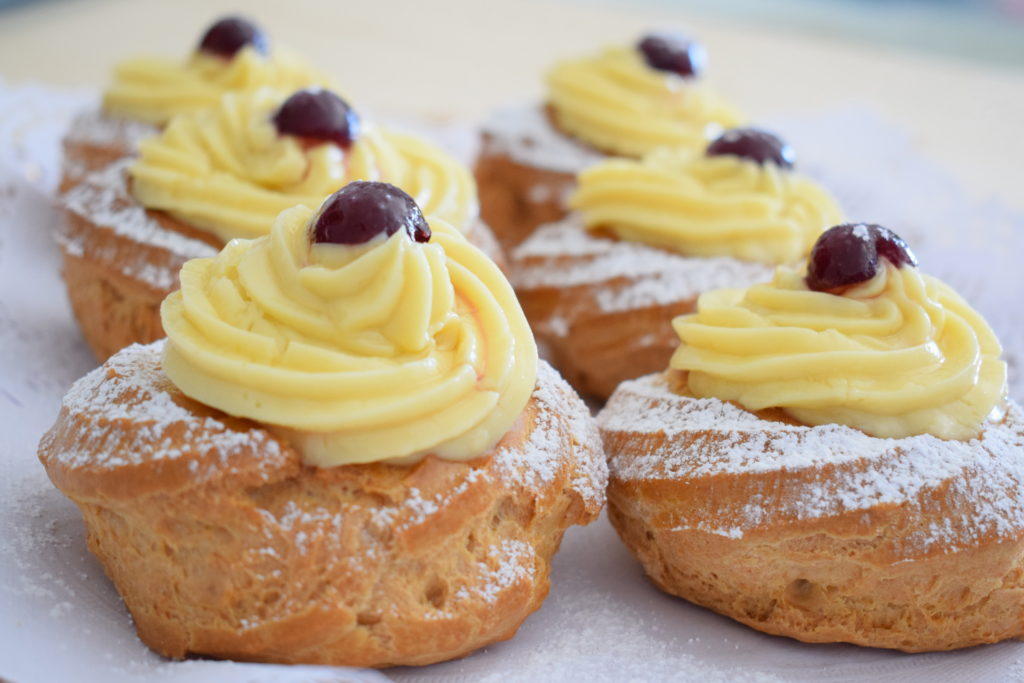 Zeppole di San Giuseppe al forno