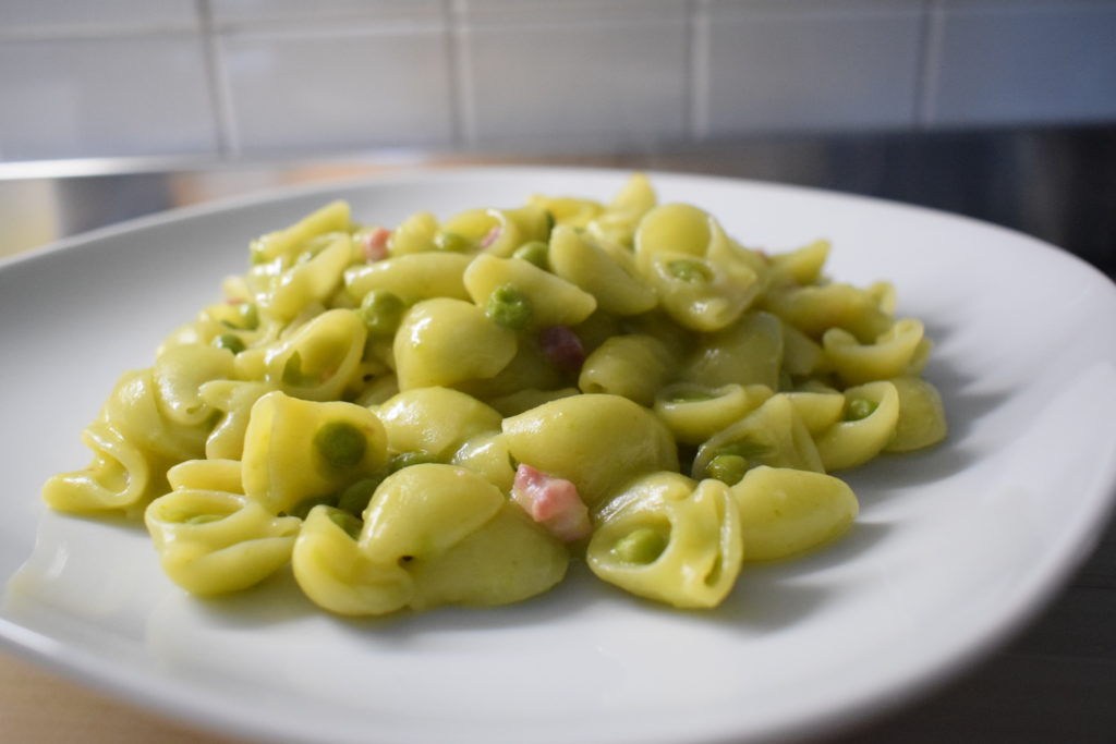 Pasta e piselli ricetta bimby