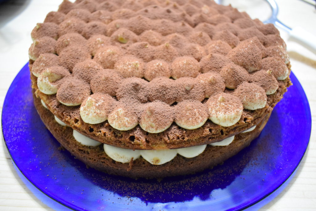 Tiramisù di pan di spagna