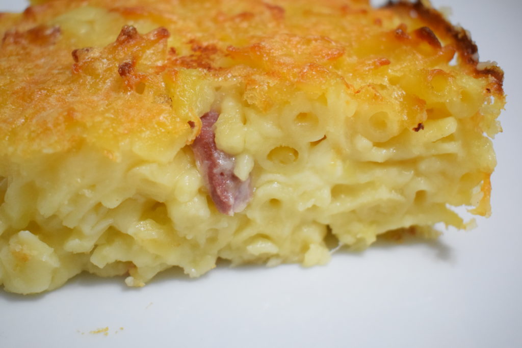 Pasta e patate al forno con provola