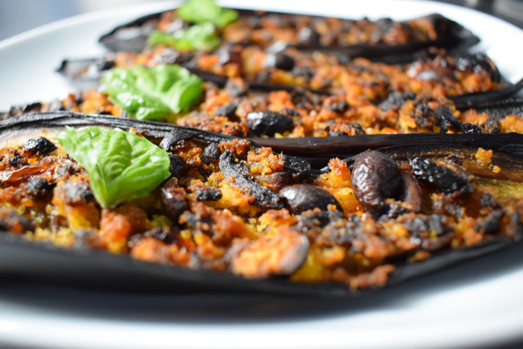 Melanzane a barchetta