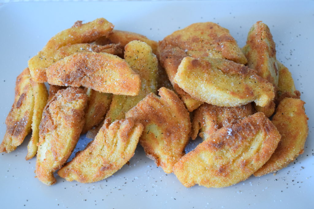 Finocchi dorati e fritti