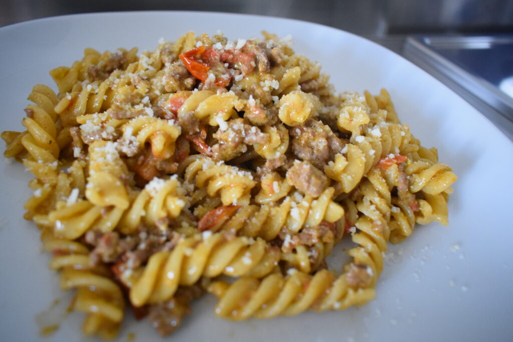 Pasta alla Montecarlo