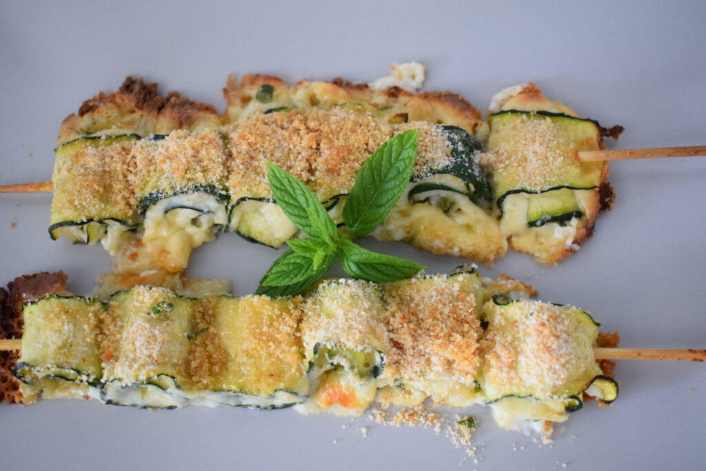 Involtini di zucchine