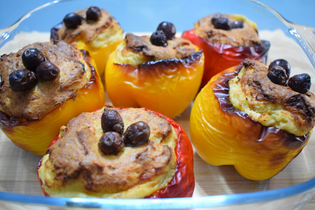 Peperoni ripieni di patate e tonno