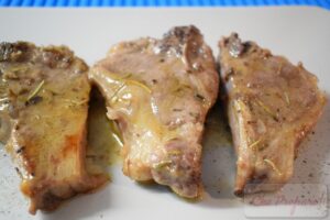 lombatine di agnello in padella