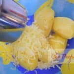 Rotolo di patate con pancetta e formaggio